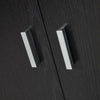 Shoe Cabinet Storage Hallway Furniture Cupboard Black Oak Footwear Organiser