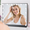 Hollywood Cosmetic Mirror LED Light MakeUp Vanity Shaving Bath Round/Rectangular