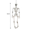 Full Life Size Human Hanging/Sitting Skeleton Prop Halloween Party Decoration