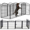 Extra Large 205 x 190cm 8 Panel Dog Playpen Pet Whelping Box for Rabbit Duck Cat