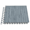 60x60cm EVA Soft Foam Interlocking Floor Mat WoodEffect Garage Exercise Gym Play