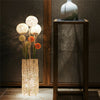 Modern Illumination Floor Lamp w/ Shelves LED Hanging Lamp Shade Corner Standing