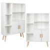 Sideboard White Storage Cabinet Muilt Cube Freestanding Bookcase Display Unit