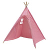 Kids Teepee Wigwam Childrens Play Tent Boys Girls Garden Indoor Toy 100% Canvas