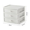 Stationery Organizer Clear Desktop Storage Container Drawer Makeup Stackable Box