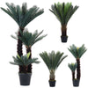 Large Artificial Cycas Tree in Pot Fake Green Plant Indoor Outdoor Home Office