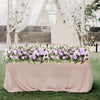 50/100CM Road Lead Artificial Flower Row Rose Peony Wedding Table Decor Backdrop