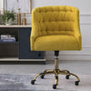 Velvet Adjustable Office Chair Swivel Office Study Computer Desk Chair Ergonomic