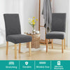 UK 1/4/6X Stretch Dining Chair Covers Removable Slipcovers Wedding Banquet Decor