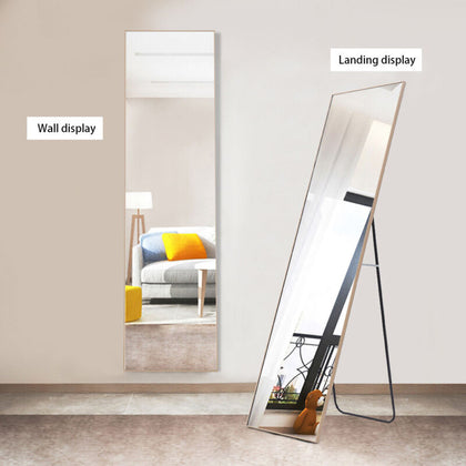 5FT Full Body Mirror with Metal Bracket for Bedroom Dressing Room Wall/Standing