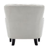 Chesterfield Armchair Button Back Tufted Wing Back Accent Tub Seat Fireside Sofa