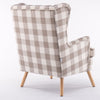 Retro/Vintage Tub Accent Chair Upholstered Padded Armchair Lounge Fabric Sofa UK