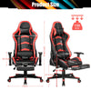 Ergonomic Gaming Chair Adjustable High Back Computer Chair W/ Remote Control LED