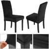 6x Extra Large Spandex Chair Covers Fox Pile Velvet Slipcovers Dining Seat Cover