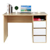 Home Office Desk Compact Workstation 3 Drawer Storage Computer Table Furniture