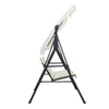 Garden 3 Seater Swing Chair Hammock Bench with Sun Canopy Outdoor Patio Seat