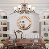 Decorative Wall Mirror Circle Hanging Mirror Apartment Restroom Vanity Mirror UK
