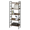 5 Tier Ladder Shelf Bookcase Display Storage Shelves Unit Plant Rack Living Room