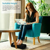 Foot Rest Cushion Non-Slip Foot Stool Under Desk Office Home Travel Memory Foam