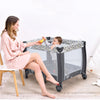 Portable Travel Cot 3 IN 1 Folding Baby Bassinet Activity Playpen Changing Table