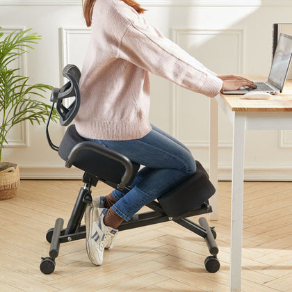 Ergonomic Stool Improving Posture Kneeling Chairs Laptop Office Seat with Wheels
