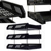 Stackable 3 Tier Office Filing Trays A4 Document Desk Riser Letter Paper Storage