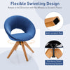 Modern 360° Swivel Accent Chair Ergonomic Leisure Armchair Padded Lounger Seat