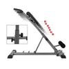 Home Fitness Workout Roman Chair Hyperextension Back Extension Bench Foldable UK