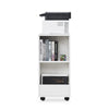 Modern File Cabinet Mobile Rolling Filing Cart Storage Organizer Home Office