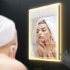 LED Bathroom Mirror Backlit Lighted with Demister Sensor Portrait or Landscape
