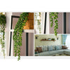 2Pcs Artificial Hanging Plant Fake Succulent String of Pearls Wedding Home Decor