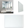 Self Adhesive Frameless Wall Mirror Bathroom Bedroom Hallway Dressing Mirrors UK