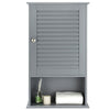 3-Tier Bathroom Cabinet Wall Mounted Storage Organizer Adjustable Shelves