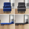 Single Folding Sofa Bed Couch Chair Seat Armchair Recliner Sleeper with Pillow