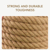 98 Feet Natural Jute Hemp Rope Thick Twine String For DIY Cat Scratcher 26/40mm