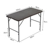 Outdoor Patio Picnic Folding Table Chairs Bench Set Garden Dining Beer Furniture