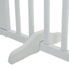 Foldable Dog Gate 3/4Panel Pet PlayPen Fence Safety Barrier Room Divider w/ Feet