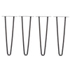 4 x Hairpin Legs / Hair Pin Legs Set for Furniture Bench Desk Table Metal 8"-28"