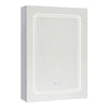 Wall Mounted LED Bathroom Mirror Cabinet With Shaver Socket Storage Furniture