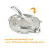 8 Inch Tortilla Press Maker Flat Flour Corn Taco Flatbread Baking Tool Aluminium