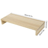 Laptop Monitor Stand Computer Screen Riser Home Office TV PC Shelf Plinth Wooden