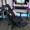 Computer Gaming Chair Ergonomic Executive Massage 160° Recliner Footrest Office