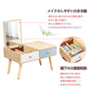 Small Bedside Dressing Table Vanity Makeup Desk Bedroom Space Saving Low Height