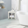Bathroom Shower Bench Stool 2-Tier Corner Shower Bath Seat Waterproof Foot Rest