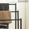 Freestanding Towel Rack Metal Blanket Rack Blanket Ladder Holder 43 x 28 x 81 cm