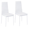 Multi-Type Tempered Glass Dinning Table Set Cafe Bar Restaurant Table w/2/4Chair