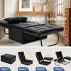 Foldable Sofa Bed 4-In-1 Convertible Sleeper Sofa Chair Adjustable Sofa Recliner