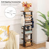 Shoe Rack Wooden Tall Shoe Rack Narrow Shoe Storage Organizer Slim Shoe Shelf