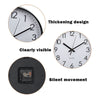30cm Modern Wall Clock Dinner Vintage Home Office Dining Room Glass Face Clocks