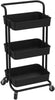 Storage Trolley On Wheels 3 Tier Kitchen Bathroom Storage Trolley Cart